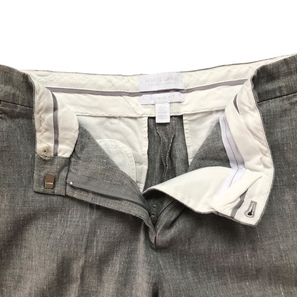 The White Company Linen Blend Grey Trousers Size 6 - Picture 5 of 9